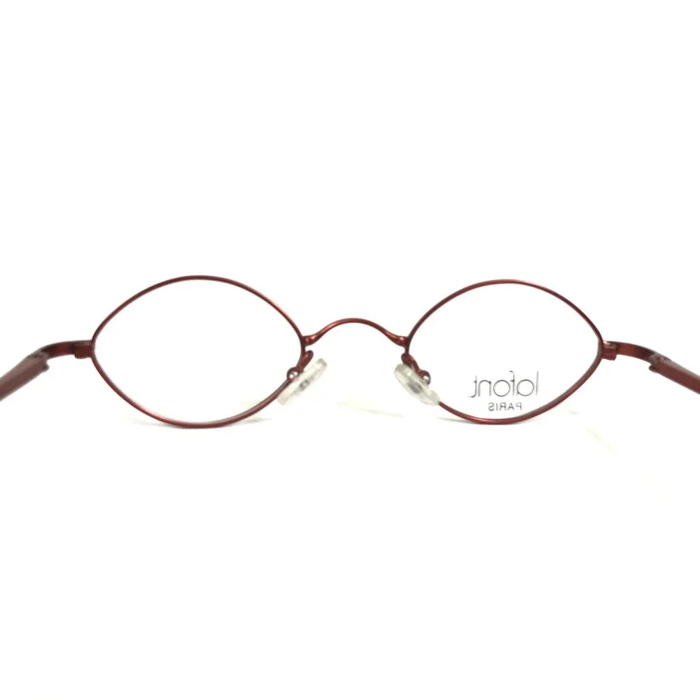 Jean Lafont Petite Eyeglasses Frames Fable 896 Blue Red Round Wire Rim 40-21-125
